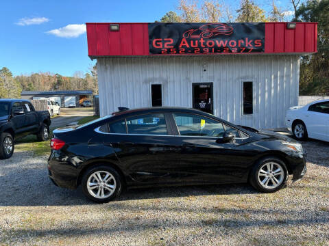 2017 Chevrolet Cruze for sale at G2 Autoworks in Elm City NC