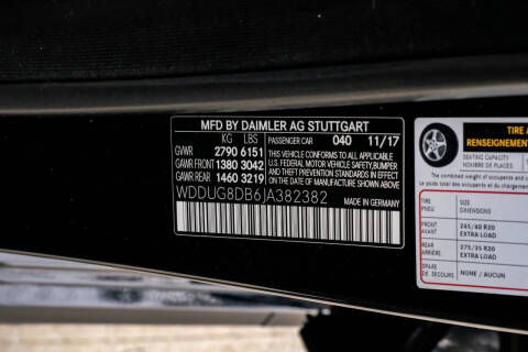 2018 Mercedes-Benz S-Class S 560