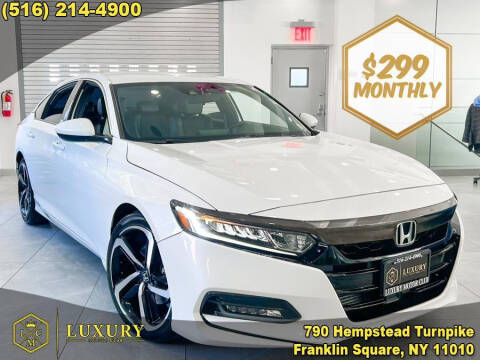 2020 Honda Accord for sale at LUXURY MOTOR CLUB in Franklin Square NY
