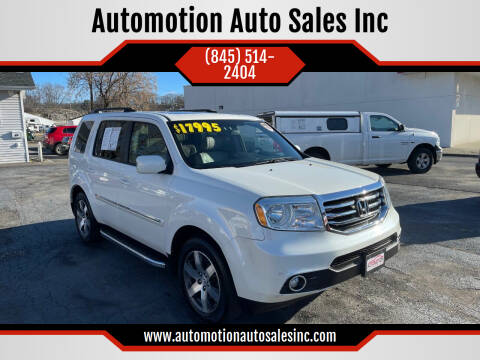 2013 Honda Pilot for sale at Automotion Auto Sales Inc in Kingston NY