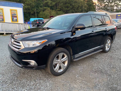 2013 Toyota Highlander for sale at CRC Auto Sales in Fort Mill SC