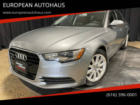 2014 Audi A6 for sale at EUROPEAN AUTOHAUS in Holland MI