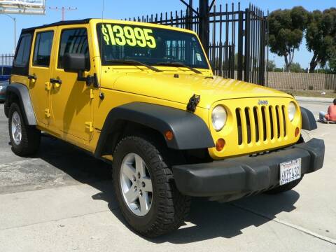 2008 Jeep Wrangler Unlimited for sale at South Bay Pre-Owned in Los Angeles CA