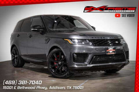 2019 Land Rover Range Rover Sport for sale at EXTREME SPORTCARS INC in Addison TX