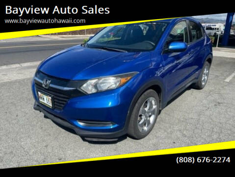 2018 Honda HR-V for sale at Bayview Auto Sales in Waipahu HI