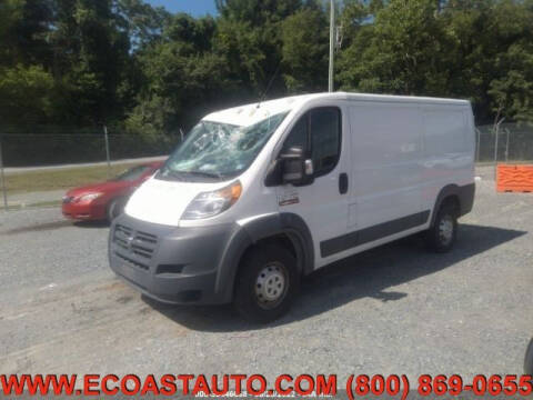 2017 RAM ProMaster for sale at East Coast Auto Source Inc. in Bedford VA