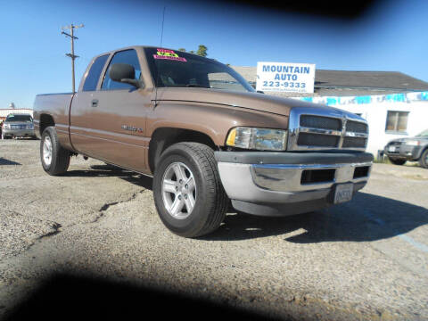 2001 Dodge Ram 1500 for sale at Mountain Auto in Jackson CA