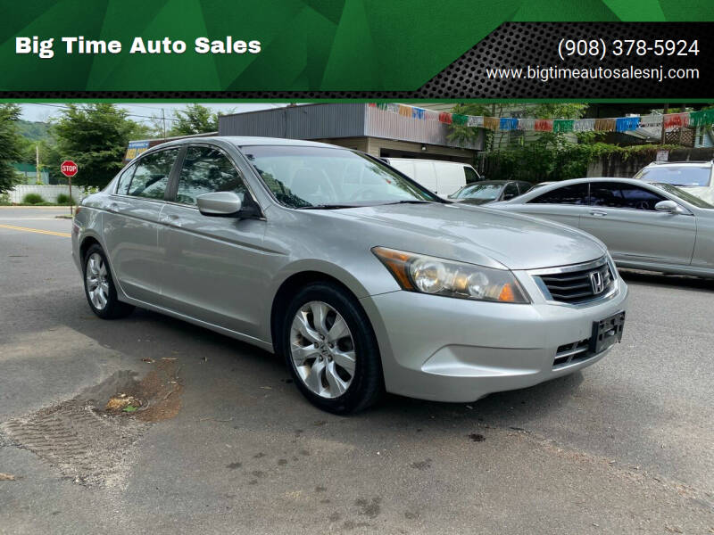 2009 Honda Accord for sale at Big Time Auto Sales in Vauxhall NJ