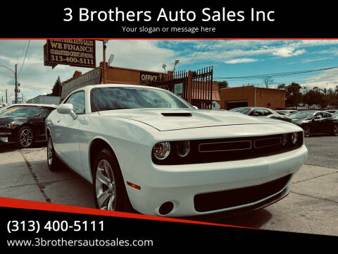 2021 Dodge Challenger for sale at 3 Brothers Auto Sales Inc in Detroit MI