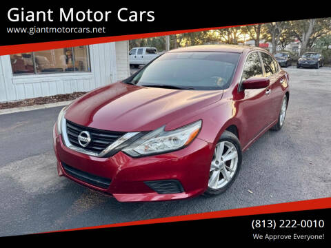 2018 Nissan Altima for sale at Giant Motor Cars in Tampa FL