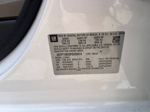 2015 GMC Sierra 1500 SLT