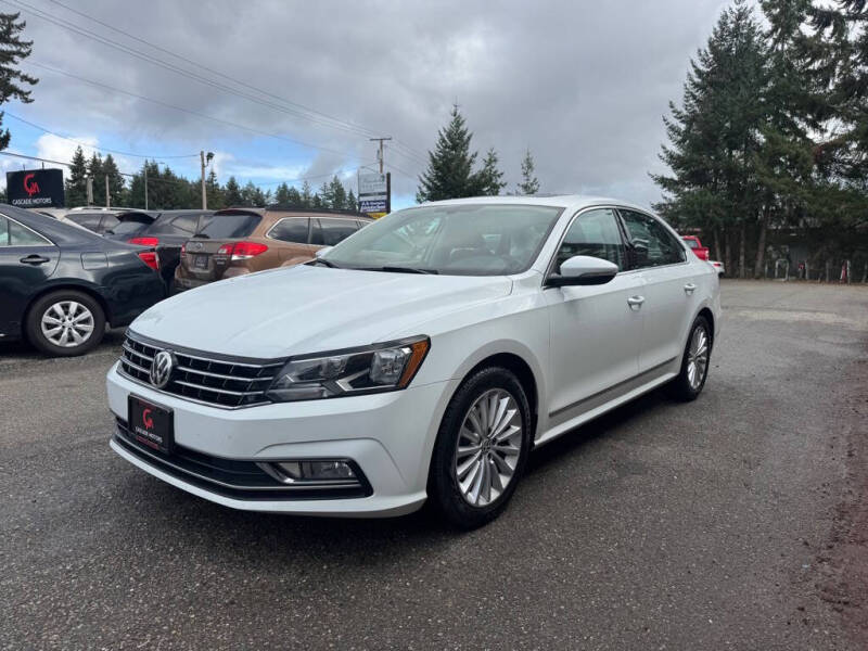 2016 Volkswagen Passat