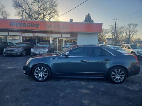 2012 Cadillac CTS for sale at RIVERSIDE AUTO SALES in Sioux City IA