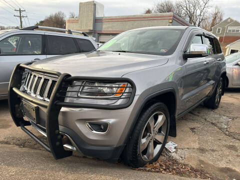 2015 Jeep Grand Cherokee for sale at Motley's Auto World in Danville VA