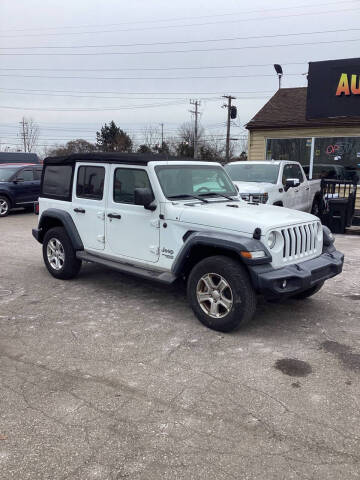 2018 Jeep Wrangler Unlimited for sale at BANK AUTO SALES in Wayne MI