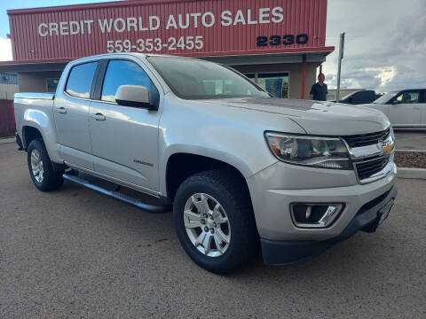 2017 Chevrolet Colorado for sale at Credit World Auto Sales in Fresno CA
