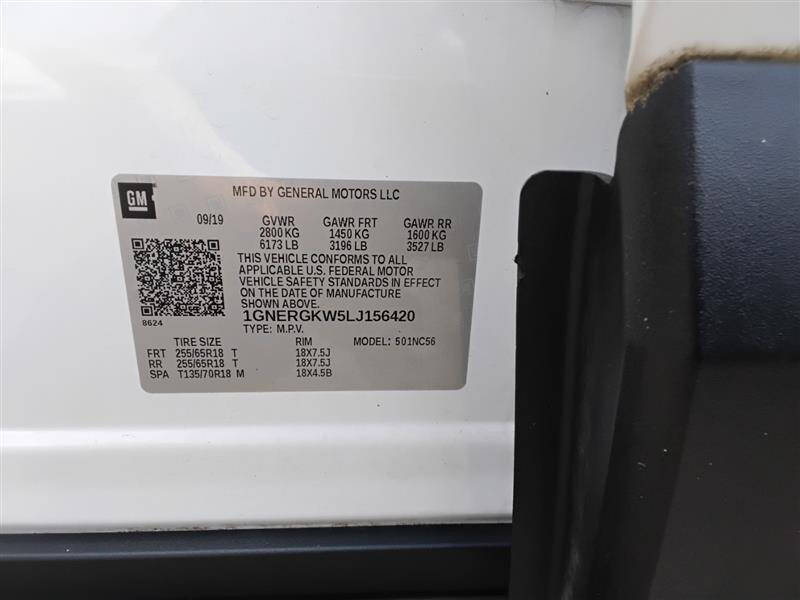 2020 Chevrolet Traverse LT Cloth