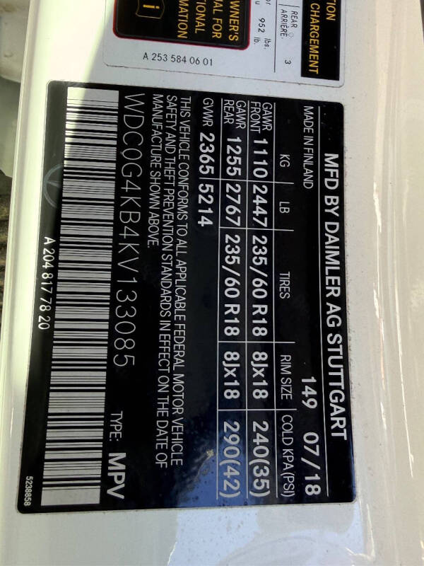 2019 Mercedes-Benz GLC GLC 300 4MATIC