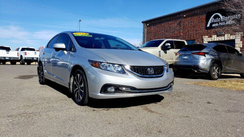 2015 Honda Civic for sale at AUTO BARGAIN, INC. #2 in Oklahoma City OK