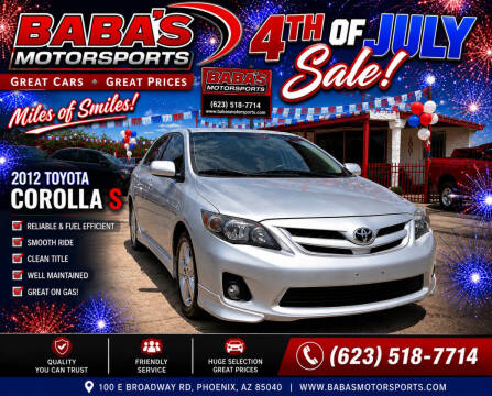 2012 Toyota Corolla S