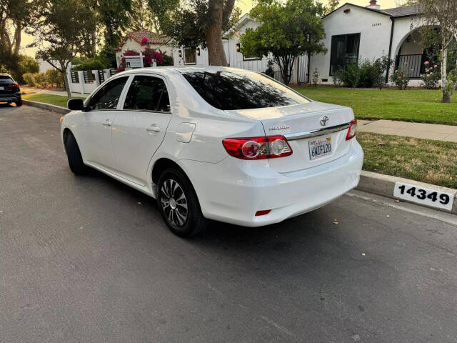 2012 Toyota Corolla for sale at Ride On LLC in Van Nuys, CA