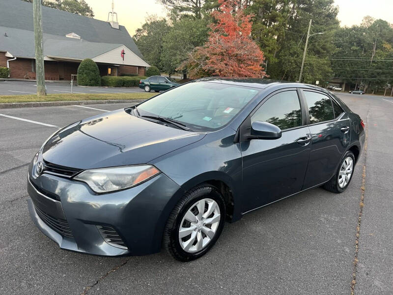 2016 Toyota Corolla for sale at Global Imports of Dalton LLC in Dalton GA