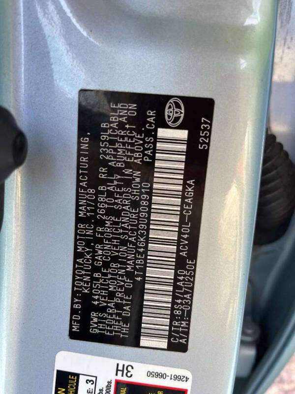 2009 Toyota Camry XLE