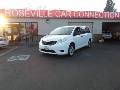 2017 Toyota Sienna for sale at ROSEVILLE CAR CONNECTION in Roseville CA