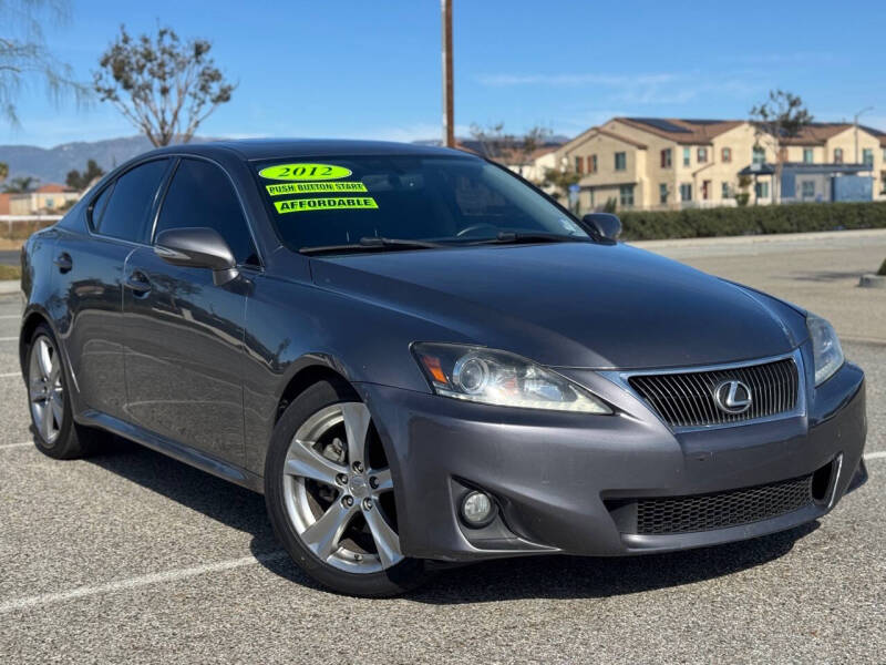 2012 Lexus IS 250 for sale at Esquivel Auto Depot Inc in Rialto CA