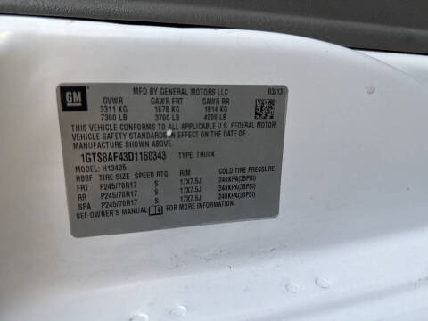 2013 GMC Savana 1500