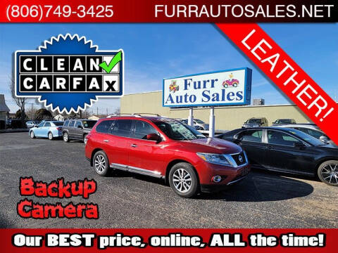 2016 Nissan Pathfinder for sale at FURR AUTO SALES in Lubbock TX