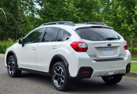 2015 Subaru XV Crosstrek for sale at CLEAR CHOICE AUTOMOTIVE in Milwaukie OR