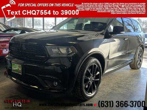 2017 Dodge Durango for sale at CERTIFIED HEADQUARTERS in Saint James NY