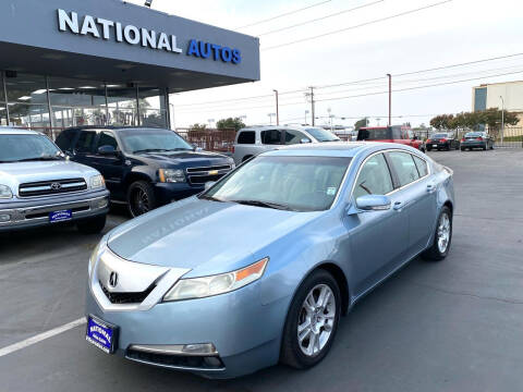 2010 Acura TL for sale at National Autos Sales in Sacramento CA