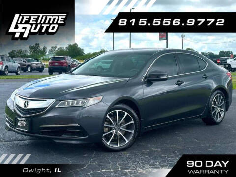 2016 Acura TLX for sale at Lifetime Auto in Dwight IL