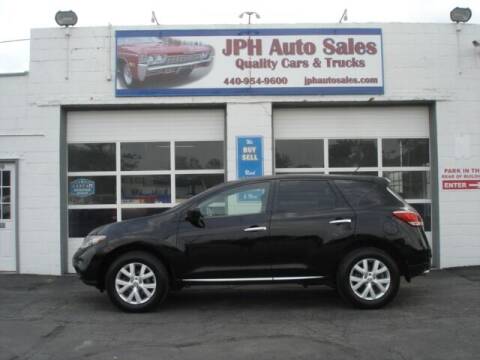 2014 Nissan Murano for sale at JPH Auto Sales in Eastlake OH