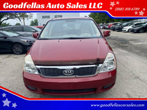 2012 Kia Sedona for sale at Goodfellas Auto Sales LLC in Clifton NJ