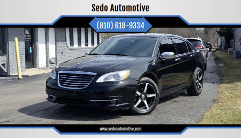 2014 Chrysler 200 for sale at Sedo Automotive in Davison MI
