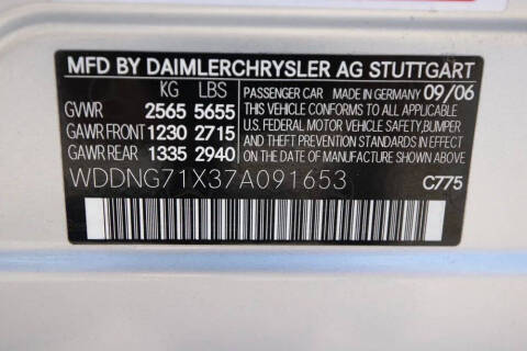 2007 Mercedes-Benz S-Class S 550