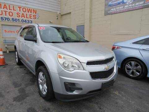 2011 Chevrolet Equinox for sale at Small Town Auto Sales in Hazleton PA