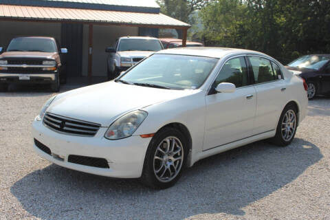 2006 Infiniti G35 for sale at Bailey & Sons Motor Co in Lyndon KS