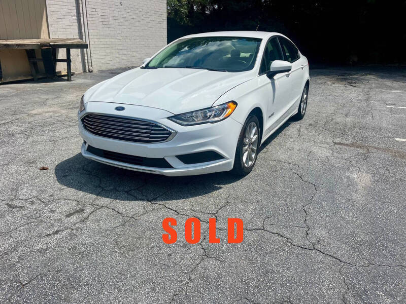2017 Ford Fusion Hybrid SE