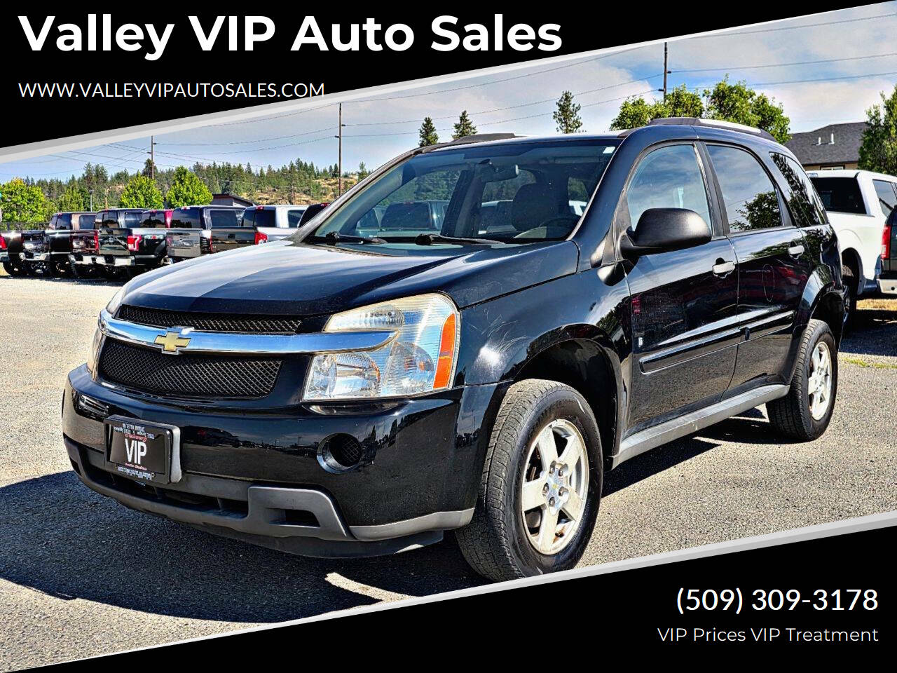 Black 2008 Chevrolet Equinox LS LS 4dr SUV 1