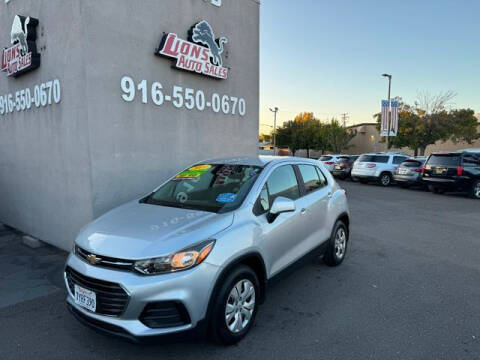 2017 Chevrolet Trax for sale at LIONS AUTO SALES in Sacramento CA