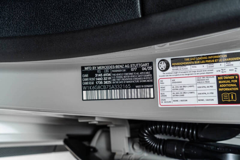 2025 Mercedes-Benz S-Class AMG S 63 E Performance