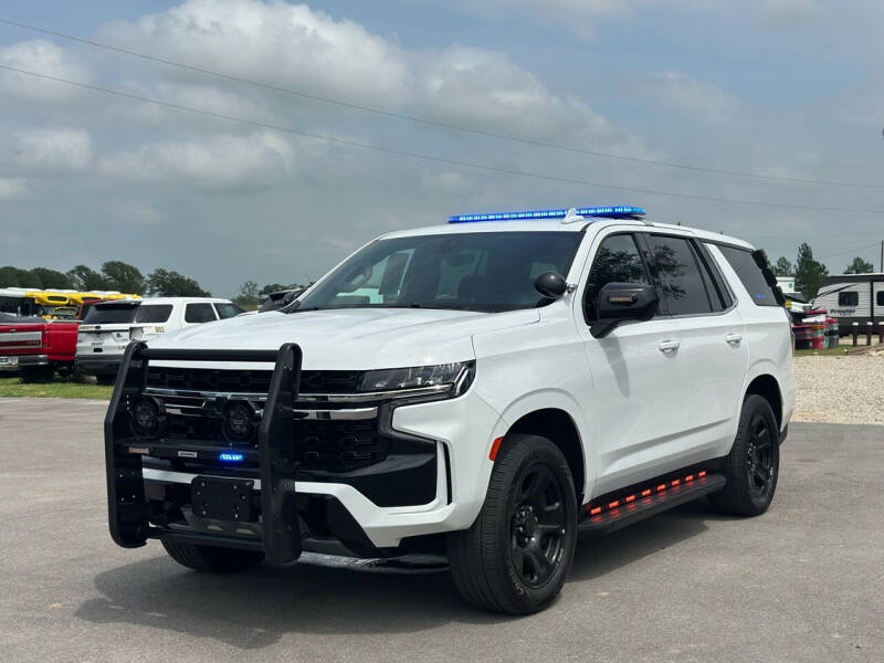 2021 Chevrolet Tahoe for sale at Chiefs Pursuit Surplus - Feniex Turn-Key Builds in Hempstead TX