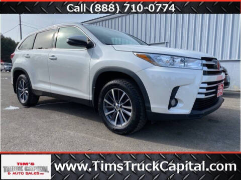 2019 Toyota Highlander for sale at TTC AUTO OUTLET/TIM'S TRUCK CAPITAL & AUTO SALES INC ANNEX in Epsom NH