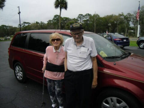 2015 Dodge Grand Caravan for sale at HOGSTEN AUTO WHOLESALE in Ocala FL