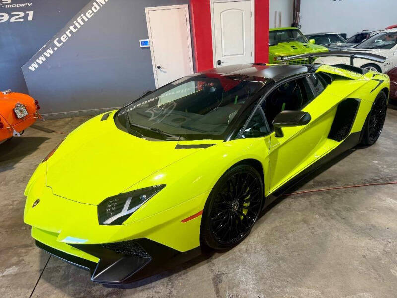 2016 Lamborghini Aventador LP 750-4 SV