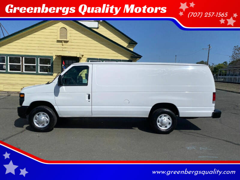 2011 Ford E-Series Cargo for sale at Greenbergs Quality Motors in Napa CA